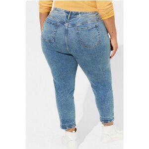 NWT‎ Torrid Perfect Skinny Ankle Mid Rise Jeans Feel The Fit Plus Sz 16 Tall